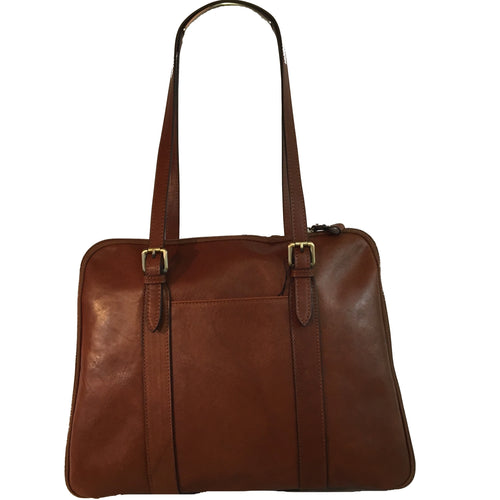 Gabby Tote in Beige Saffiano Leather – Nuciano Handbags
