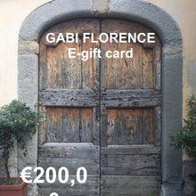 GABI FLORENCE gift card 200